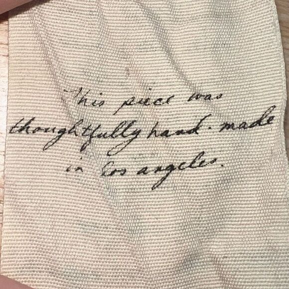 Raquel Allegra Basics Super Soft Raw Cut Tie Dye Handmade T-Shirt Toddler Size 3 - Picture 8 of 8